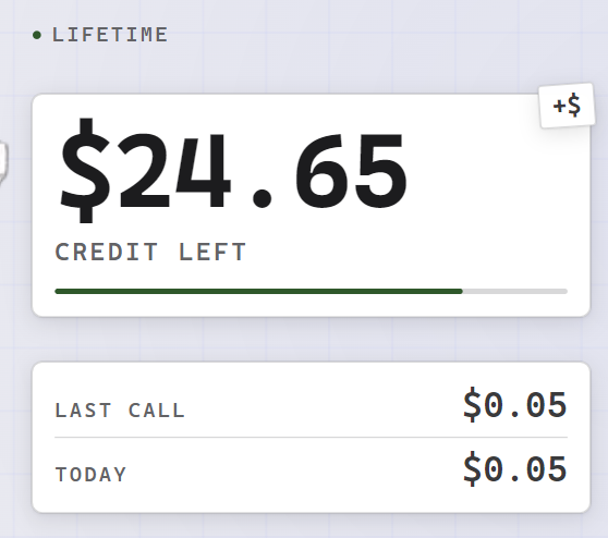 The wallet read from a distance, licence active