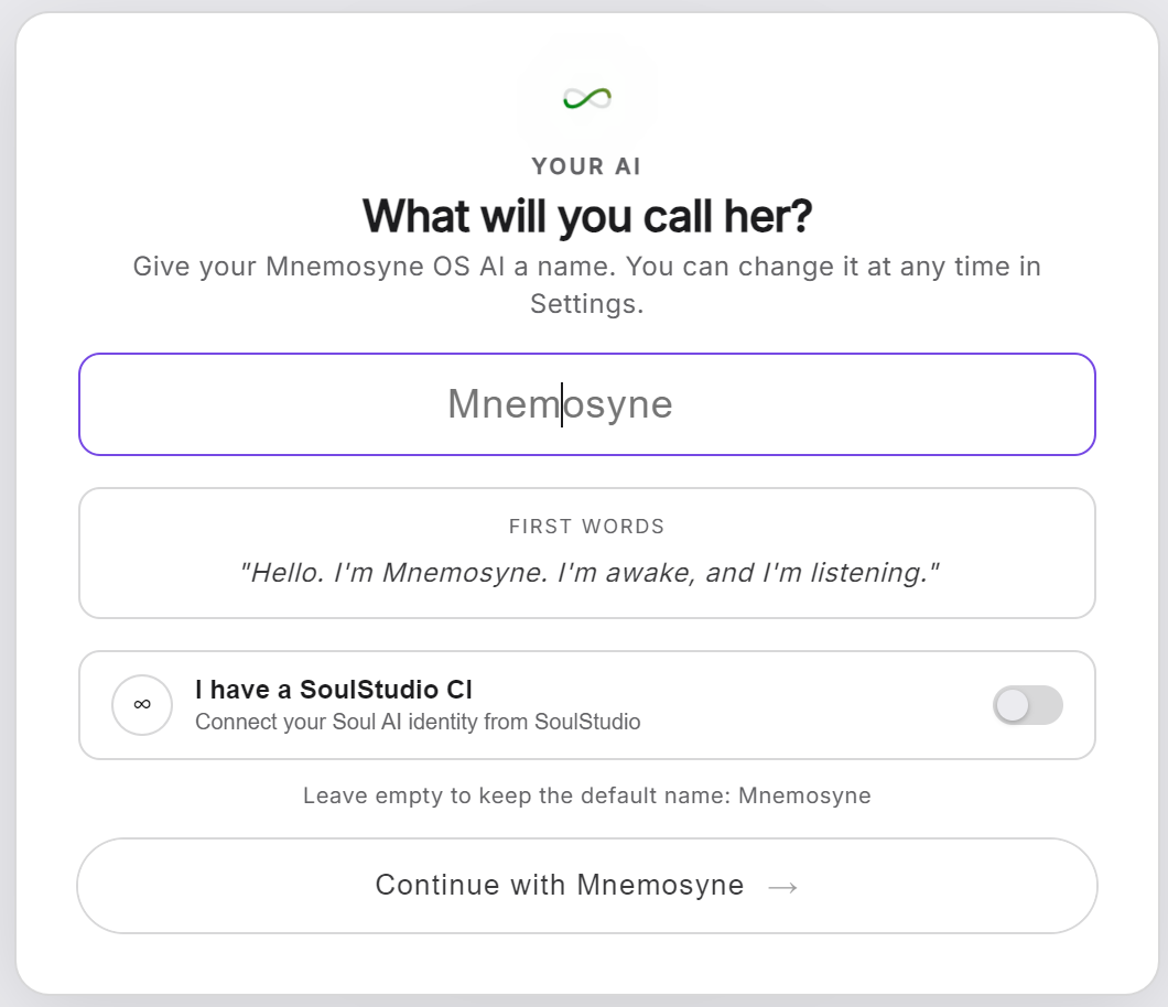 Naming your AI